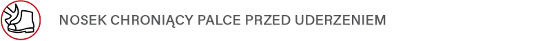 NOSEK CHRONIĄCY PALCE PRZED UDERZENIEM